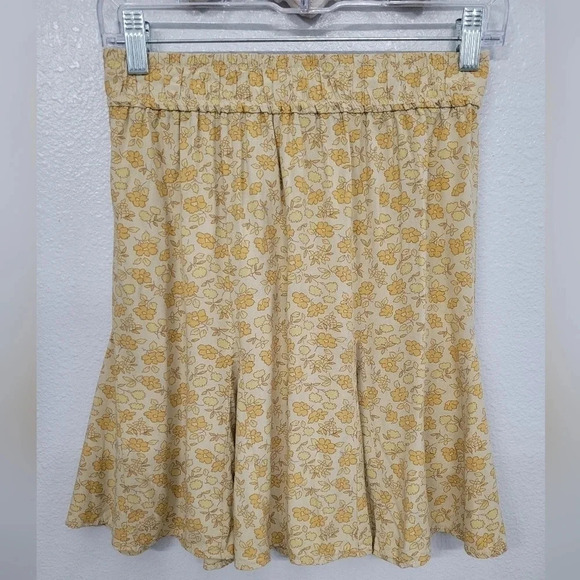 Madewell Pull On Swing Mini Skirt In Piccola Floral - Picture 2 of 8